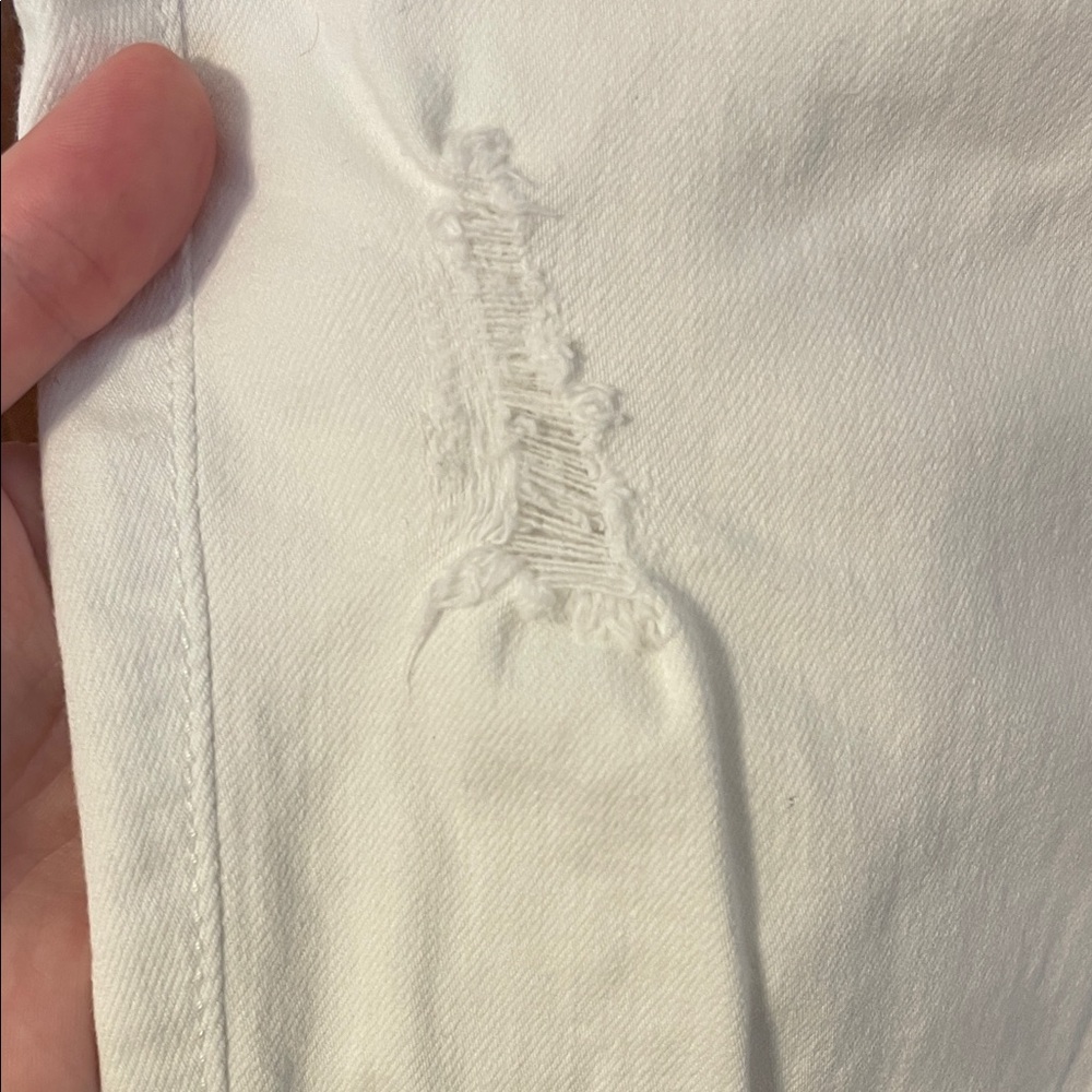 Hollister juniors white Skinny Jeans - Picture 7 of 8